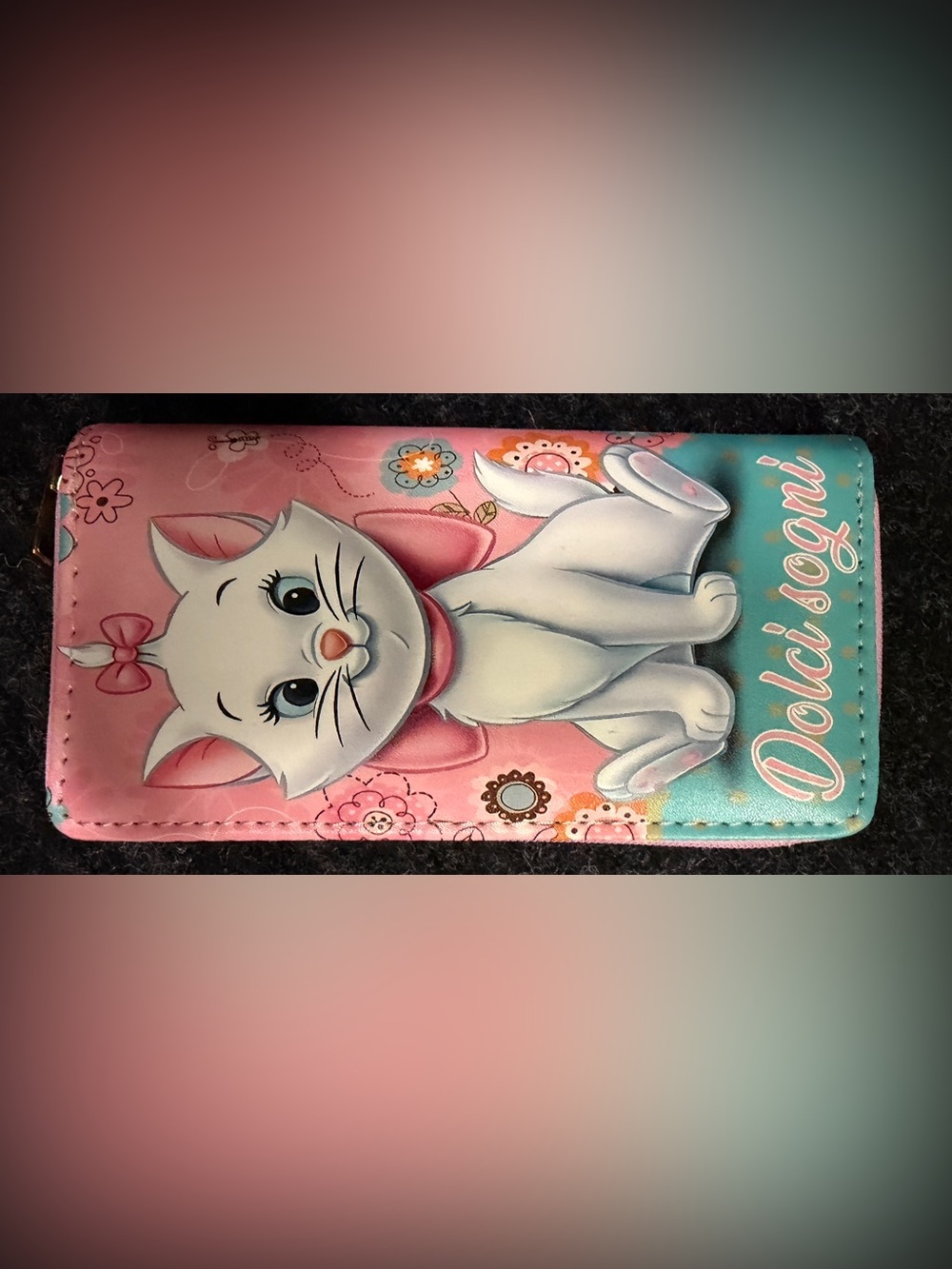 Cute Marie Pink Wallet Clutch